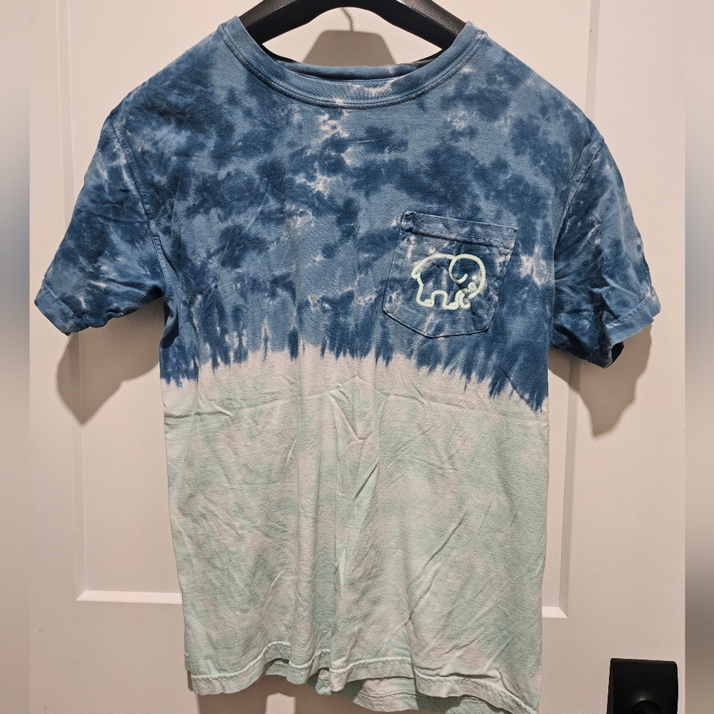 Blue and mint tye dye Tshirt